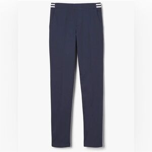 French Toast Girls Pull On Skinny Fit Stretch Navy Blue Pants with Elastic Waist